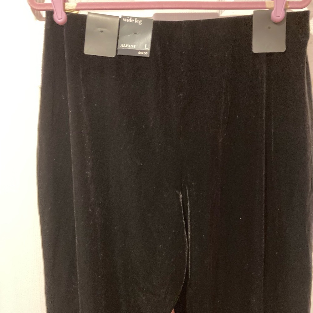 Alfani velvet dress pants
